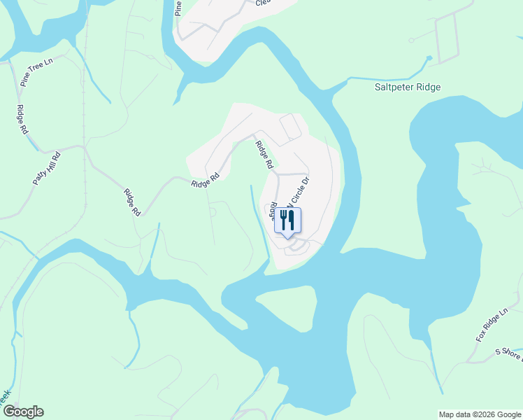 map of restaurants, bars, coffee shops, grocery stores, and more near 12 Popular Lane in Caryville