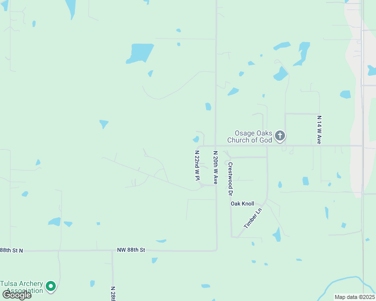 map of restaurants, bars, coffee shops, grocery stores, and more near 9250 North 22nd West Place in Sperry