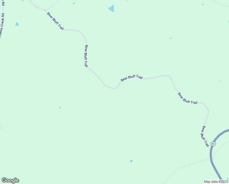 map of restaurants, bars, coffee shops, grocery stores, and more near 99 Bear Bluff Trail in Ravenden