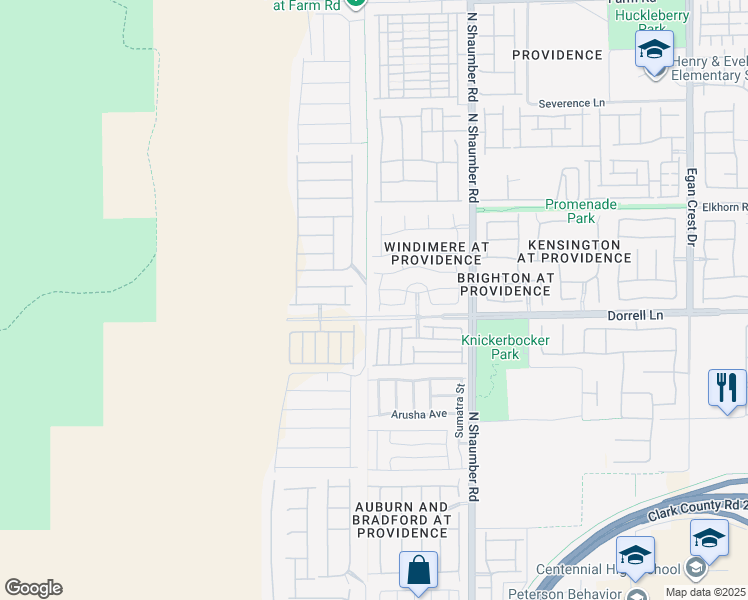 map of restaurants, bars, coffee shops, grocery stores, and more near 7013 Whipple Manor Street in Las Vegas
