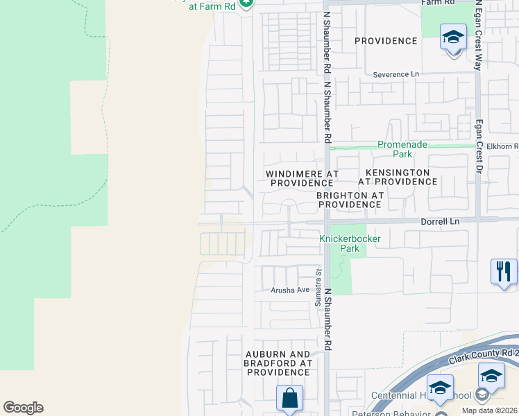 map of restaurants, bars, coffee shops, grocery stores, and more near 10849 Drake Ridge Avenue in Las Vegas