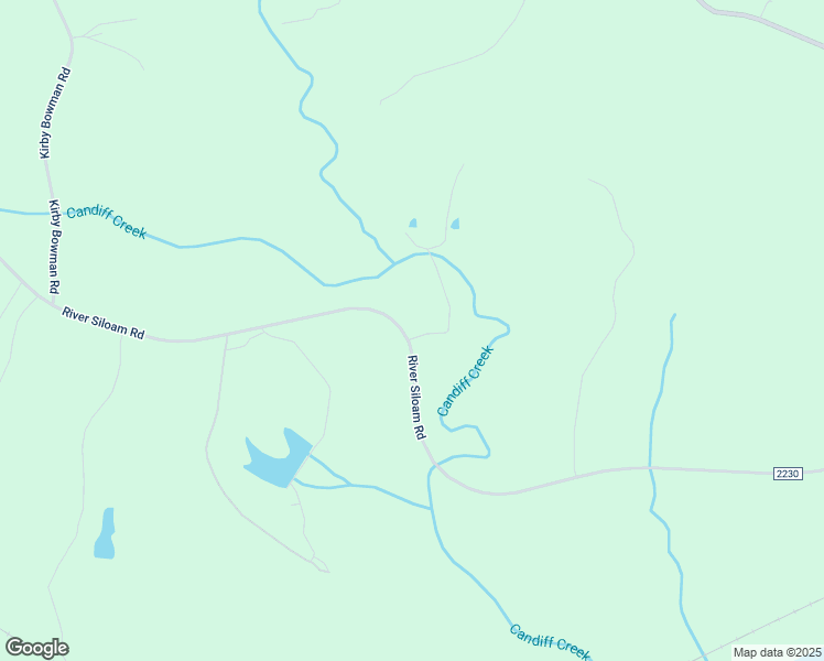 map of restaurants, bars, coffee shops, grocery stores, and more near 1617 River Siloam Road in Siloam
