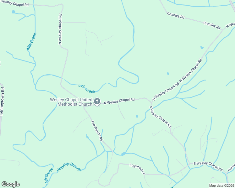 map of restaurants, bars, coffee shops, grocery stores, and more near 1425 North Wesley Chapel Road in Greeneville