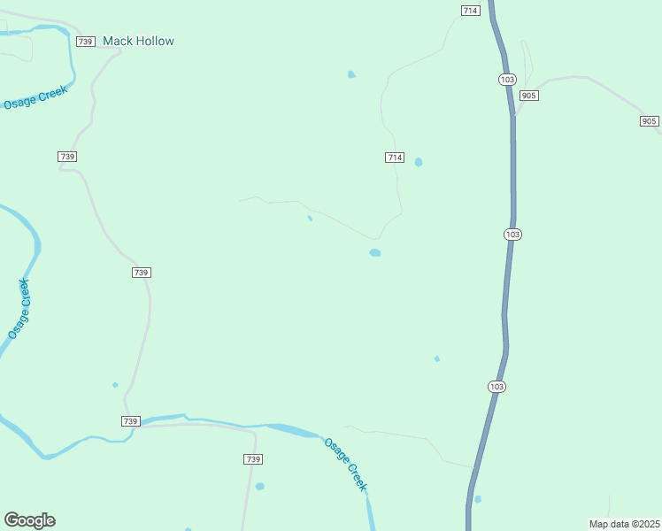 map of restaurants, bars, coffee shops, grocery stores, and more near 937 County Road 714 in Green Forest