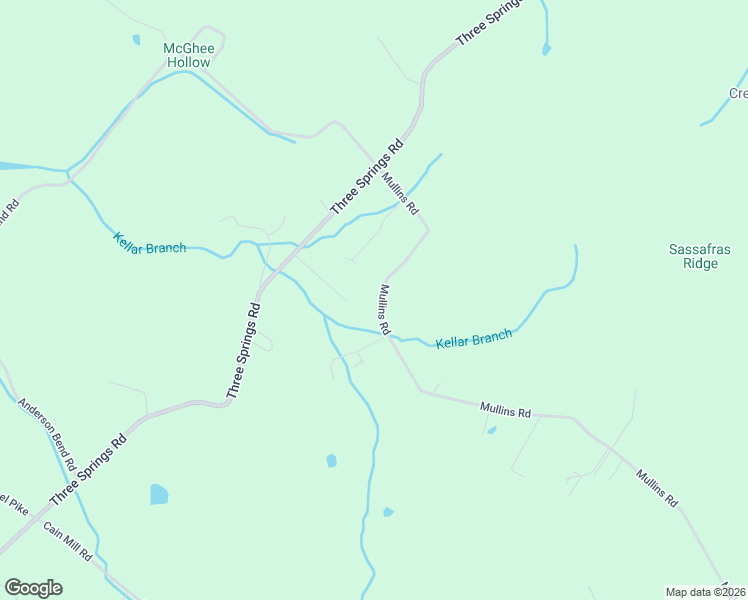 map of restaurants, bars, coffee shops, grocery stores, and more near 1812 Mullins Road in Russellville