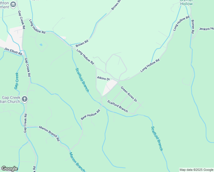 map of restaurants, bars, coffee shops, grocery stores, and more near 107 Mathes Drive in Elizabethton