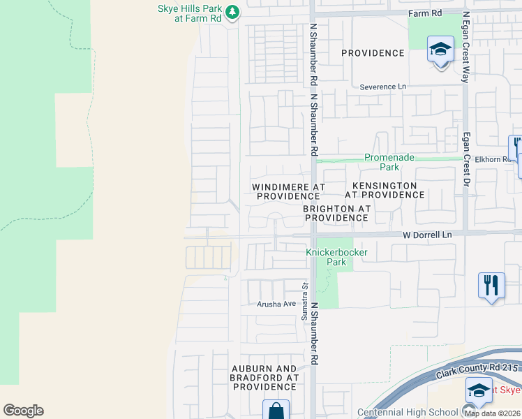 map of restaurants, bars, coffee shops, grocery stores, and more near 10823 Drake Ridge Avenue in Las Vegas