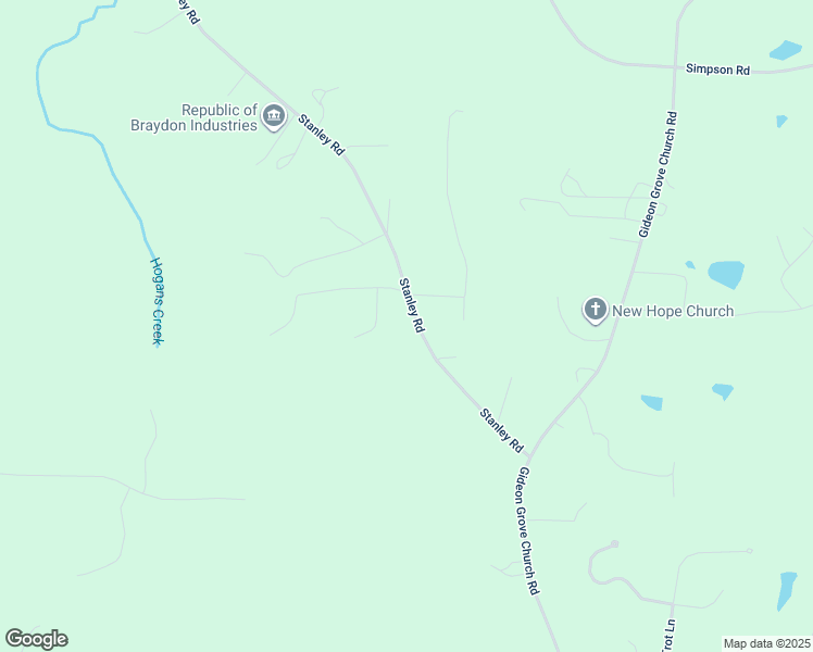 map of restaurants, bars, coffee shops, grocery stores, and more near 816 Stanley Road in Stokesdale