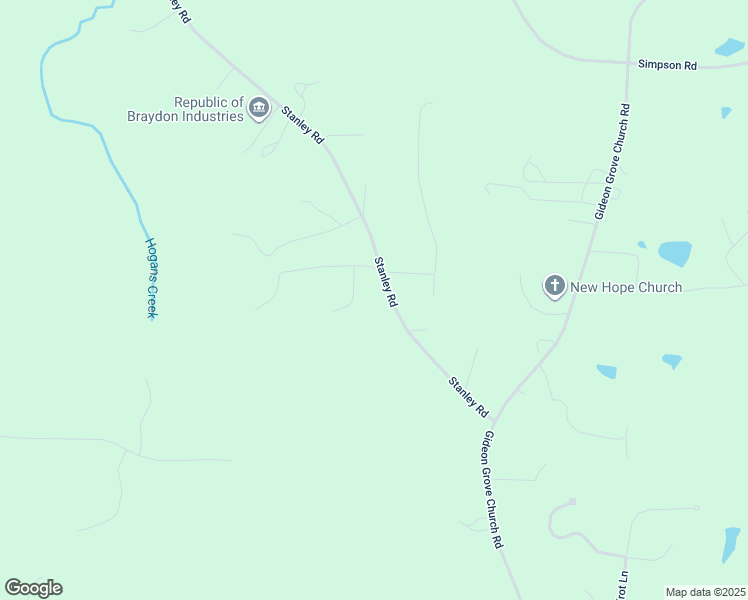 map of restaurants, bars, coffee shops, grocery stores, and more near 816 Stanley Road in Stokesdale