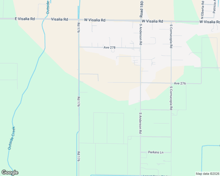 map of restaurants, bars, coffee shops, grocery stores, and more near 601 South Anderson Road in Exeter