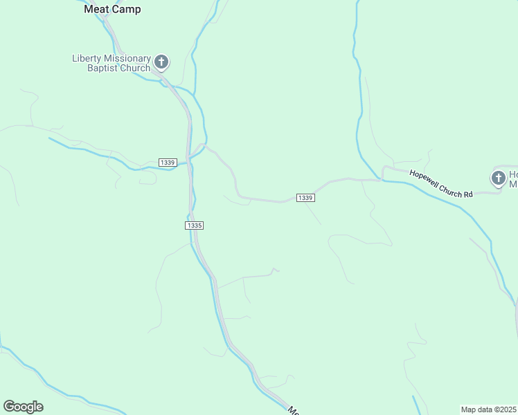 map of restaurants, bars, coffee shops, grocery stores, and more near 1339 Hopewell Church Road in Boone