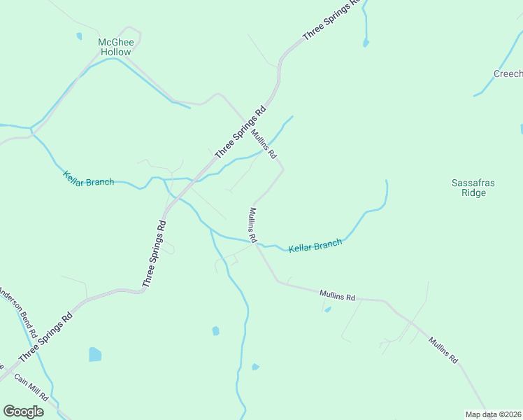 map of restaurants, bars, coffee shops, grocery stores, and more near 1812 Mullins Road in Russellville