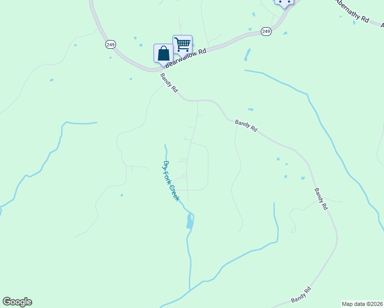 map of restaurants, bars, coffee shops, grocery stores, and more near 1029 Granada Road in Ashland City