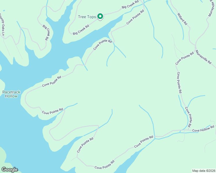 map of restaurants, bars, coffee shops, grocery stores, and more near 626 Cove Pointe Road in LaFollette