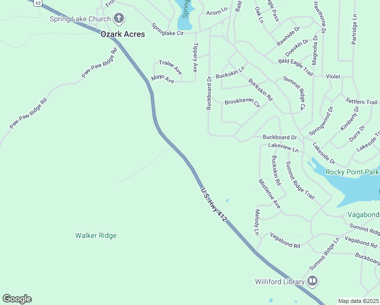 map of restaurants, bars, coffee shops, grocery stores, and more near 1794 US Highway 63 in Williford