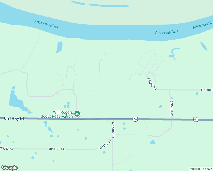 map of restaurants, bars, coffee shops, grocery stores, and more near 49954 36280 Road in Cleveland