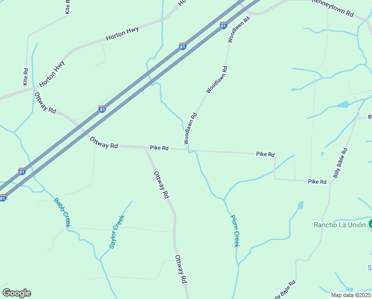 map of restaurants, bars, coffee shops, grocery stores, and more near 498 Pike Road in Greeneville