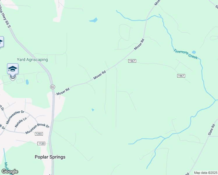 map of restaurants, bars, coffee shops, grocery stores, and more near 125 Maple Ridge Drive in King