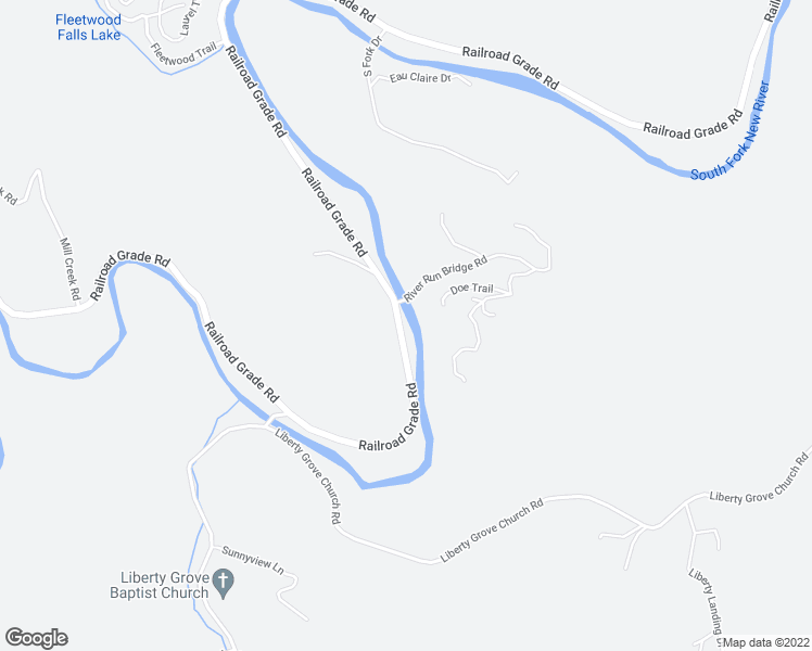 map of restaurants, bars, coffee shops, grocery stores, and more near 3847 Railroad Grade Road in Fleetwood