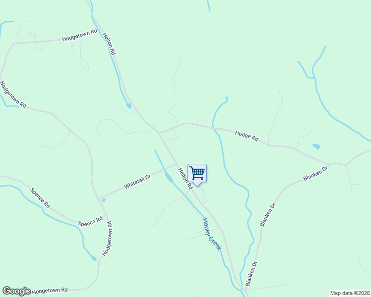 map of restaurants, bars, coffee shops, grocery stores, and more near 1403 Helton Road in Bean Station