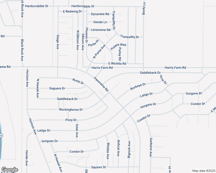 map of restaurants, bars, coffee shops, grocery stores, and more near 1720 Rockinghorse Drive in Pahrump