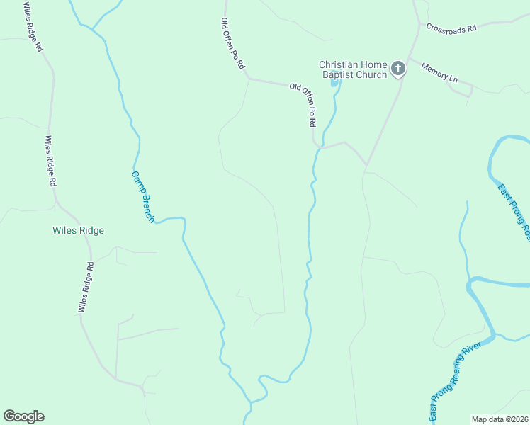 map of restaurants, bars, coffee shops, grocery stores, and more near 672 Edsel Road in Traphill