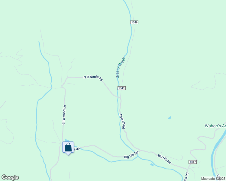 map of restaurants, bars, coffee shops, grocery stores, and more near 639 North C Norris Road in Boone