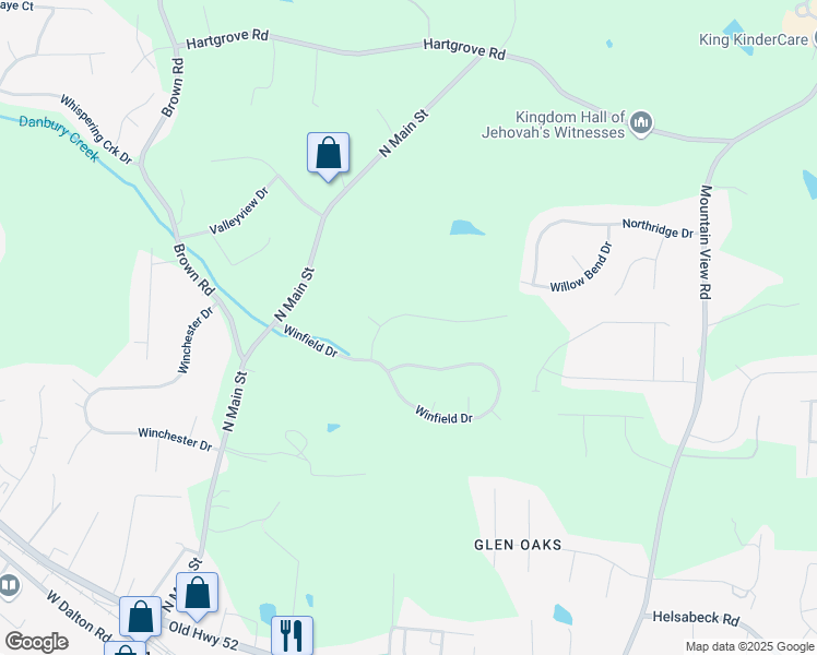 map of restaurants, bars, coffee shops, grocery stores, and more near 118 Leeds Lane in King