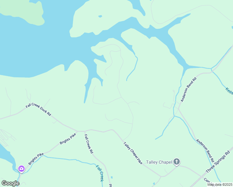map of restaurants, bars, coffee shops, grocery stores, and more near 1979 Turner Landing Road in Russellville