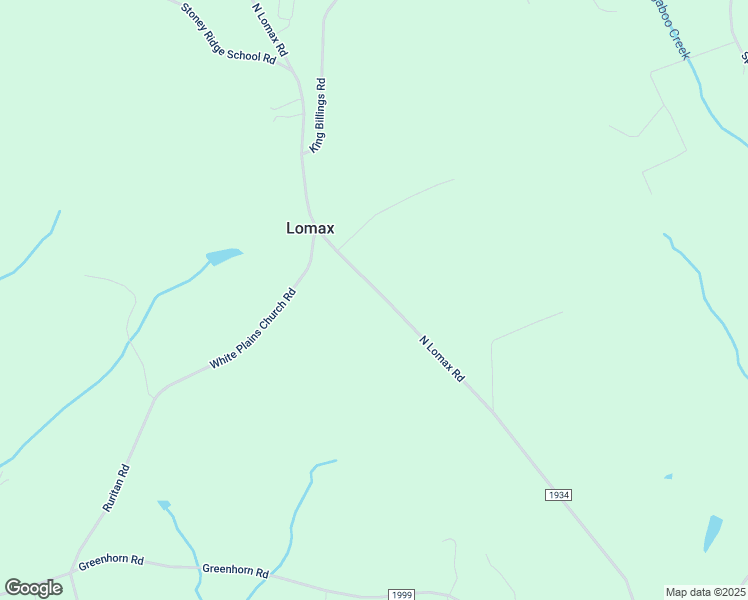 map of restaurants, bars, coffee shops, grocery stores, and more near 1087 North Lomax Road in Roaring River