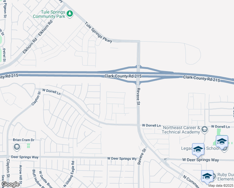 map of restaurants, bars, coffee shops, grocery stores, and more near 977 Ferodale Avenue in North Las Vegas