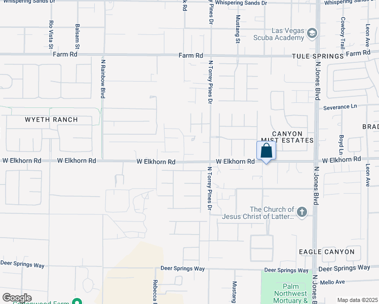 map of restaurants, bars, coffee shops, grocery stores, and more near 7240 Sisk Road in Las Vegas
