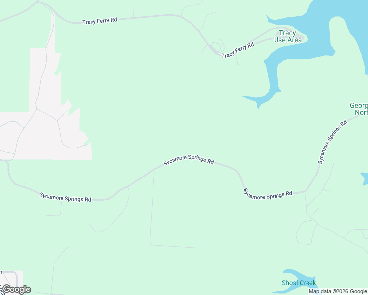 map of restaurants, bars, coffee shops, grocery stores, and more near 2036 Sycamore Springs Road in Mountain Home