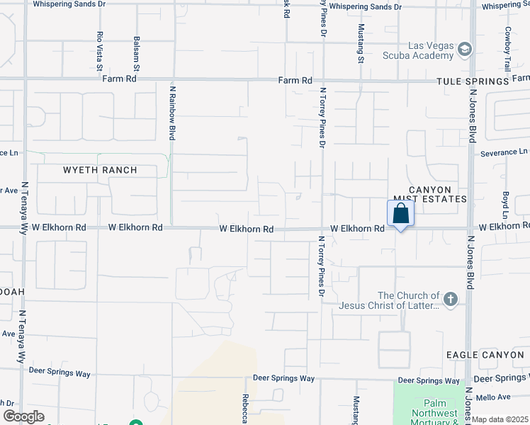 map of restaurants, bars, coffee shops, grocery stores, and more near 7240 Sisk Road in Las Vegas