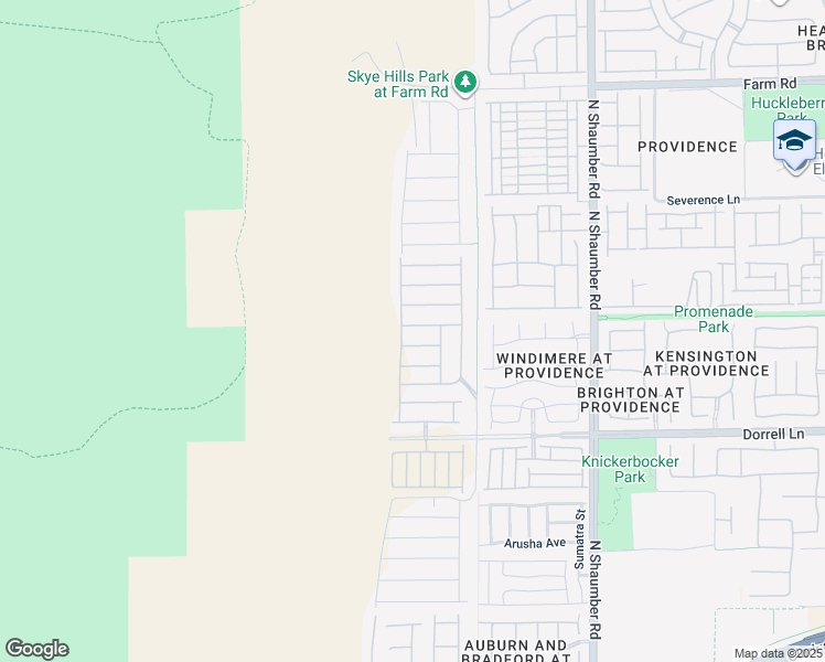 map of restaurants, bars, coffee shops, grocery stores, and more near 10971 Meridian Fields Ave in Las Vegas