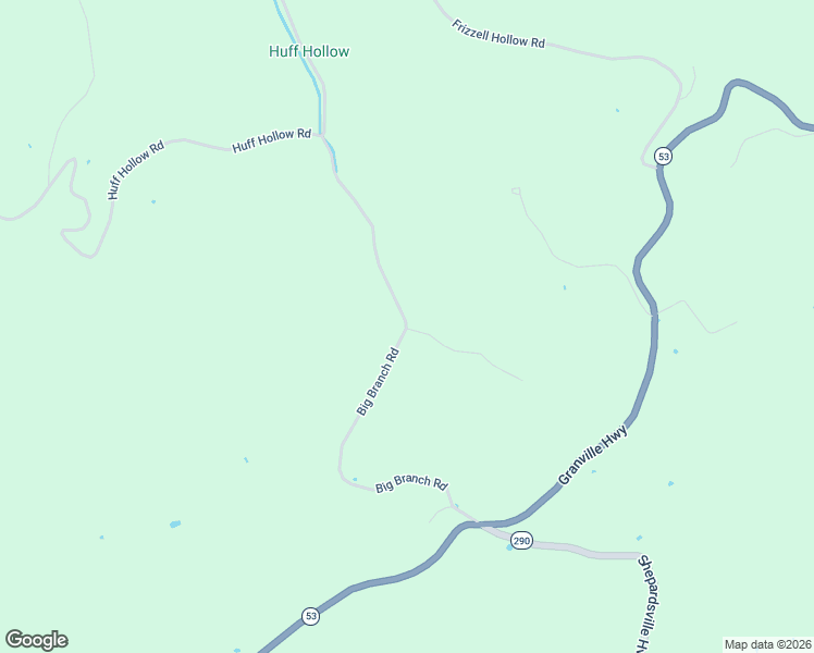 map of restaurants, bars, coffee shops, grocery stores, and more near 468 Big Branch Road in Granville