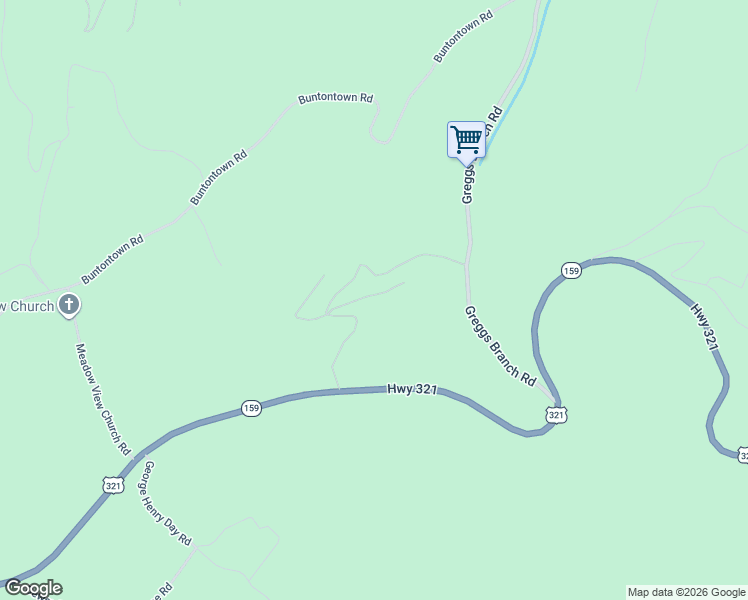 map of restaurants, bars, coffee shops, grocery stores, and more near 397 Banjo Ridge Road in Butler