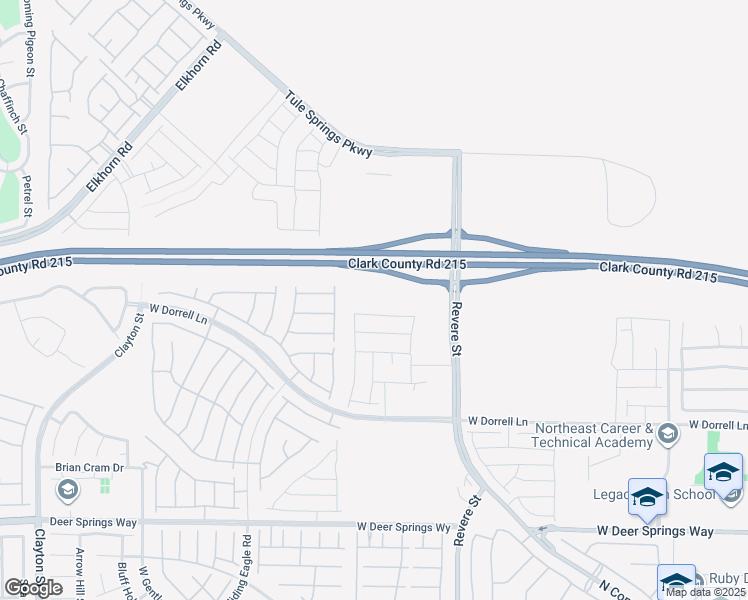 map of restaurants, bars, coffee shops, grocery stores, and more near 1025 Smiths Island Avenue in North Las Vegas