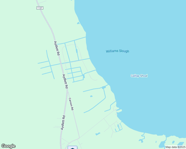 map of restaurants, bars, coffee shops, grocery stores, and more near 115 Hammock View Court in Aydlett