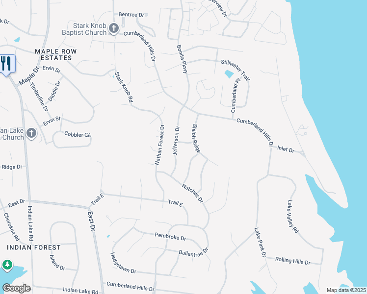 map of restaurants, bars, coffee shops, grocery stores, and more near 103 Monitor Lane in Hendersonville