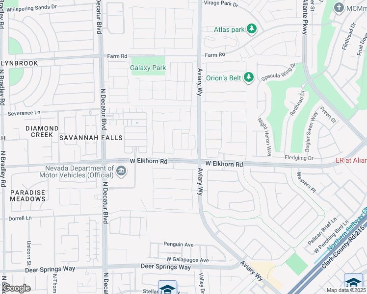 map of restaurants, bars, coffee shops, grocery stores, and more near 7217 Sunray Point Street in North Las Vegas