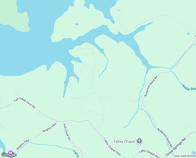 map of restaurants, bars, coffee shops, grocery stores, and more near 2004 Turner Landing Road in Russellville