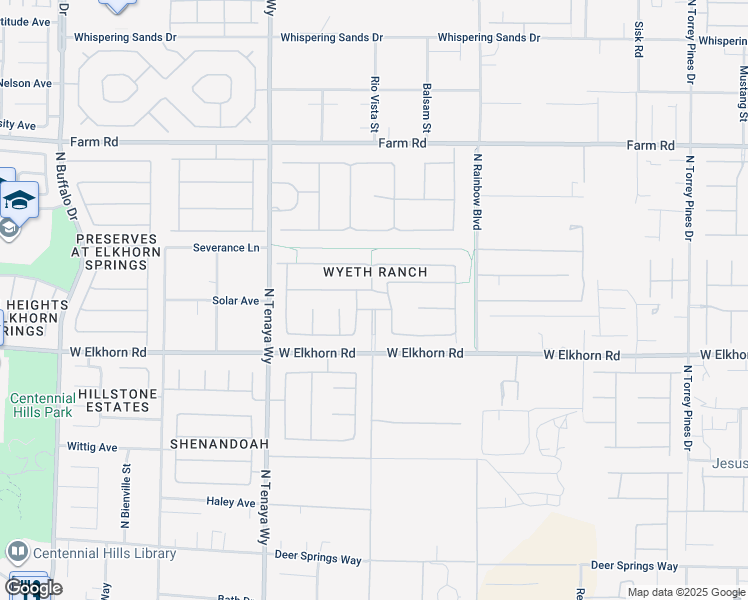 map of restaurants, bars, coffee shops, grocery stores, and more near 7000 Doges Ridge Avenue in Las Vegas