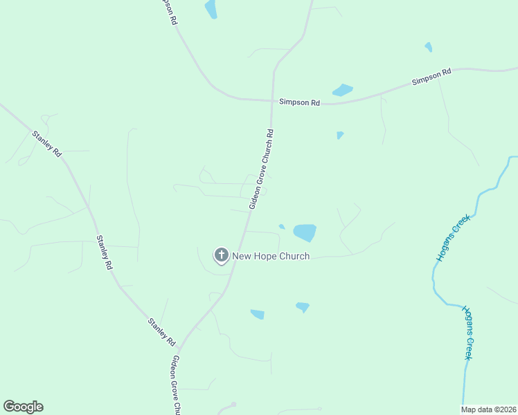 map of restaurants, bars, coffee shops, grocery stores, and more near 1681 Gideon Grove Church Road in Stokesdale