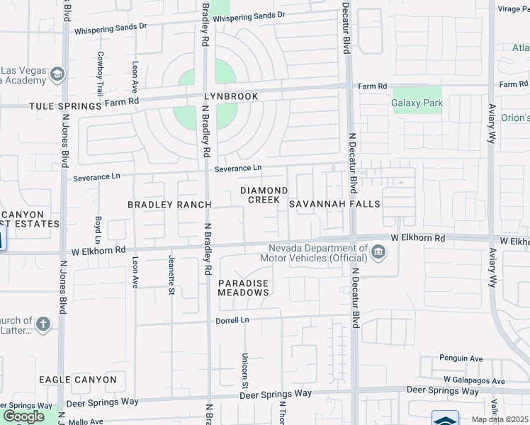 map of restaurants, bars, coffee shops, grocery stores, and more near 5138 Pearl Creek Court in Las Vegas