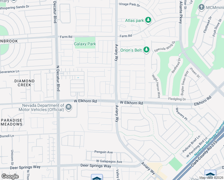 map of restaurants, bars, coffee shops, grocery stores, and more near 7204 Sunray Point Street in North Las Vegas