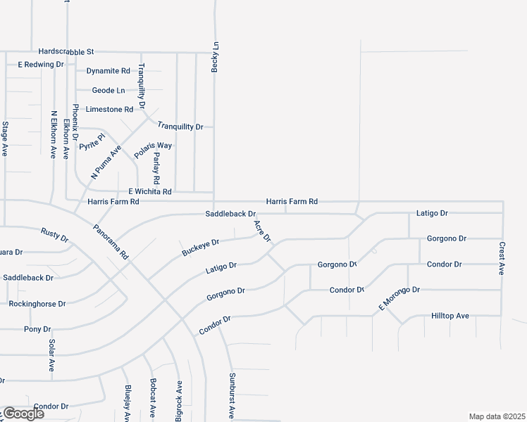 map of restaurants, bars, coffee shops, grocery stores, and more near 2180 Saddleback Drive in Pahrump