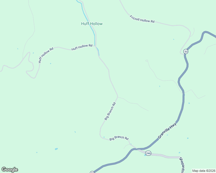 map of restaurants, bars, coffee shops, grocery stores, and more near 468-688 Big Branch Road in Granville