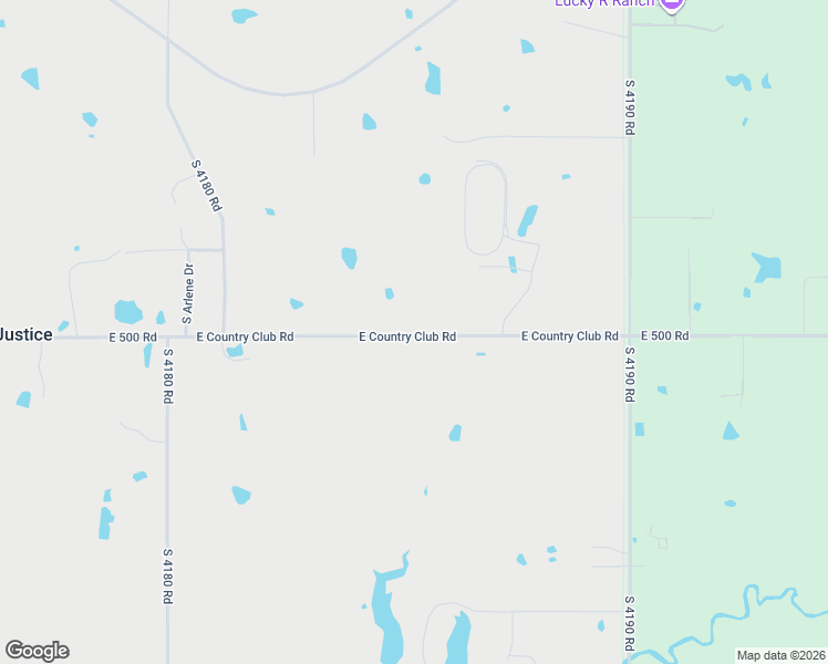 map of restaurants, bars, coffee shops, grocery stores, and more near 15525 East 500 Road in Claremore