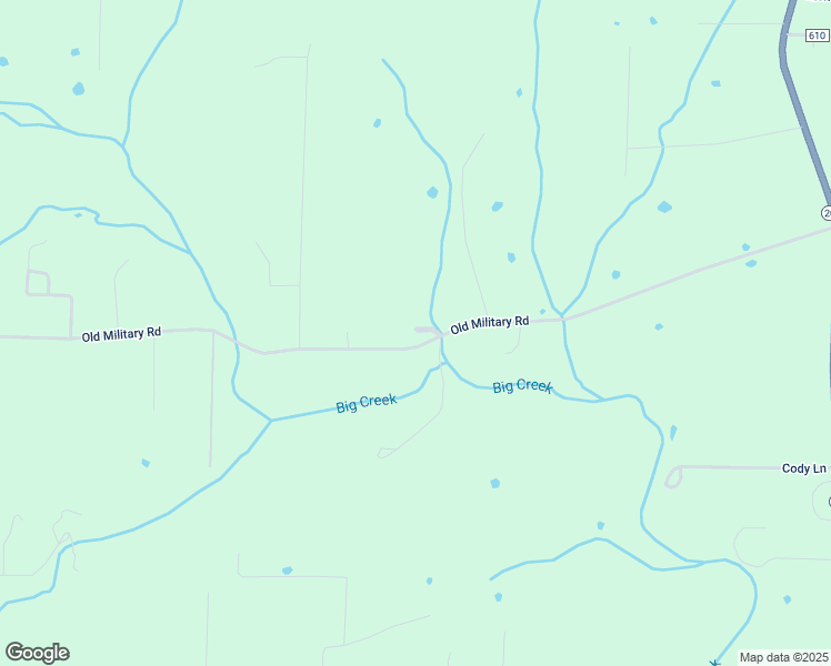 map of restaurants, bars, coffee shops, grocery stores, and more near 1525 Old Military Road in Mountain Home